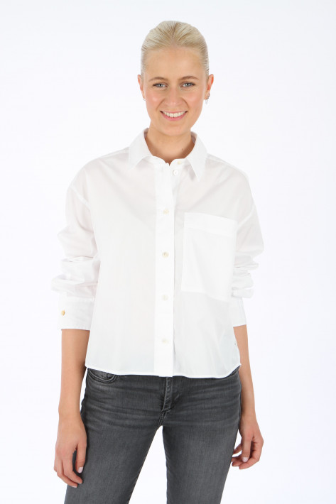 Fil Noir Bluse MILA - white