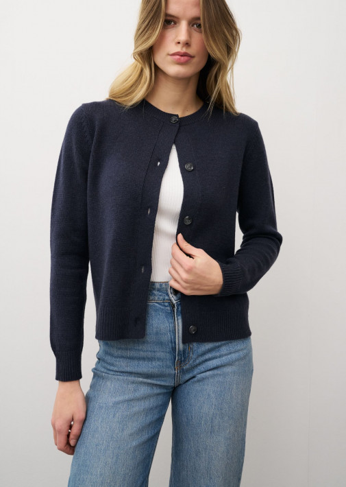 0039 Italy Cardigan Giulia - navy