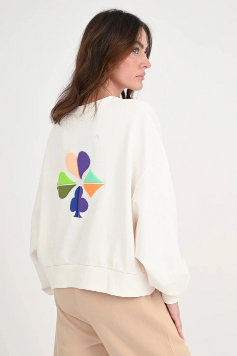 Love Joy Victory Sweat Lorida - ice/offwhite