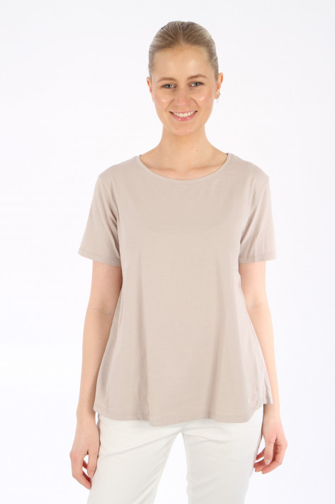 Fil Noir Shirt STELLA - taupe