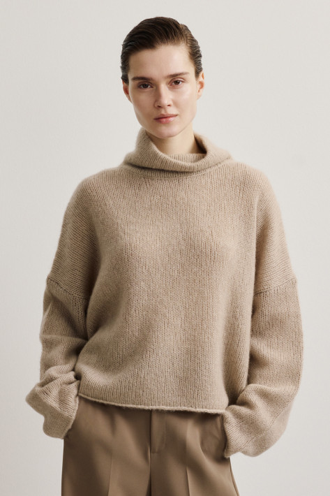 FFC Fashion Cashmere-Seide-Pulli Kate - beige