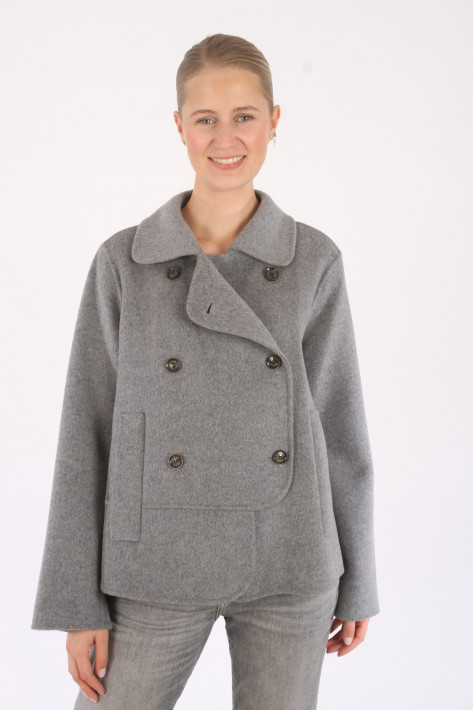 Helmur Wolljacke LUGANO - cenere/lightgrey