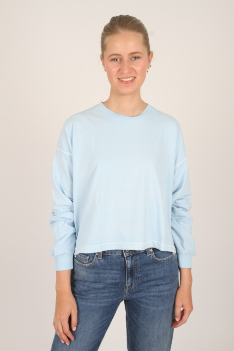 Drykorn Longsleeve LIONERA - lightblue
