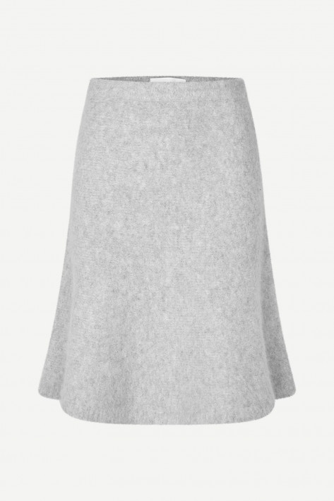 Samsoe Samsoe Strickrock Sajeanne - lightgrey mel