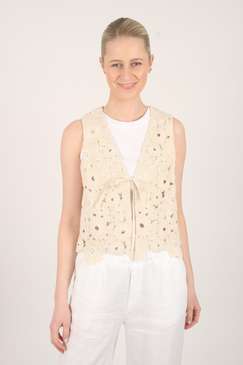 SoSue Weste Ibiza - beige