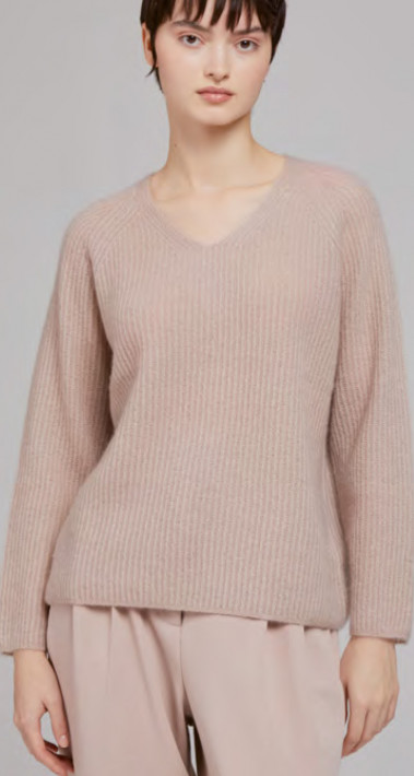 FFC Fashion V-Neck Pullover - macchiato