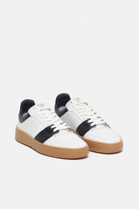 Closed Sneaker Low Top - white/black