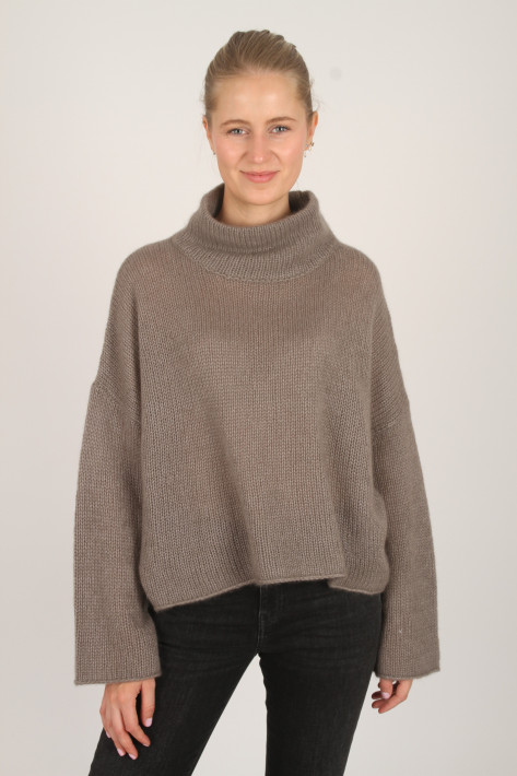 FFC Fashion Cashmere-Seide-Pulli Kate - taupe
