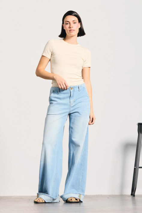 Goldgarn Jeans Wallstadt - lightblue