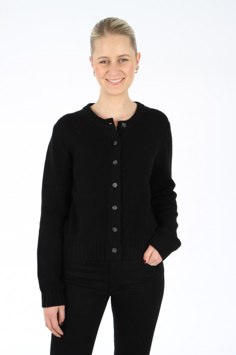 0039 Italy Cardigan Guilia - black