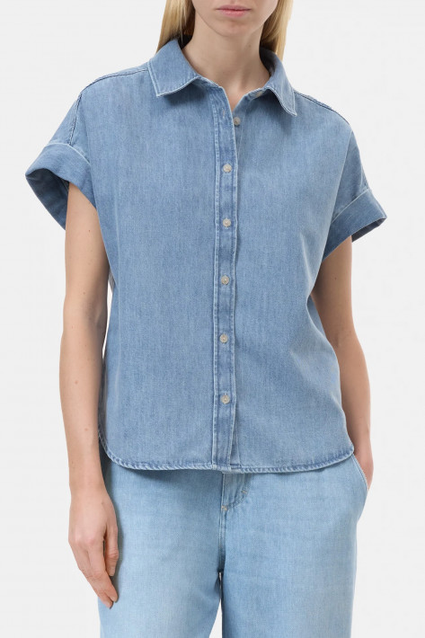 Closed Jeansbluse - light blue