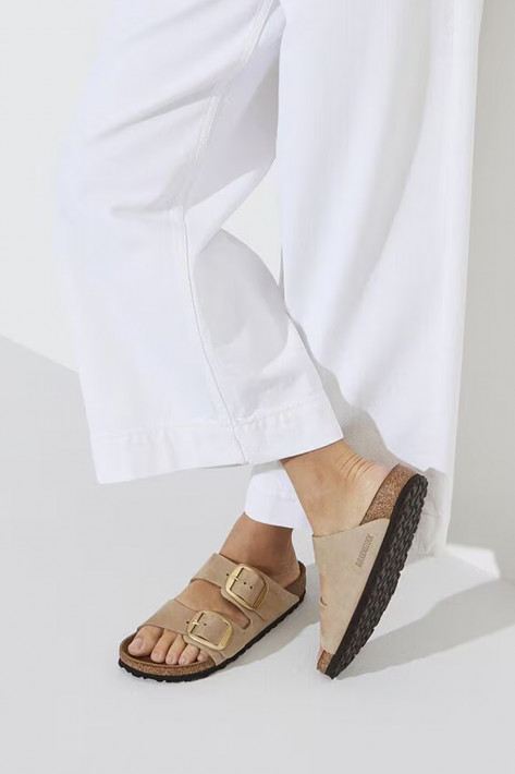 Birkenstock Arizona Big Buckle - sandcastle / beige