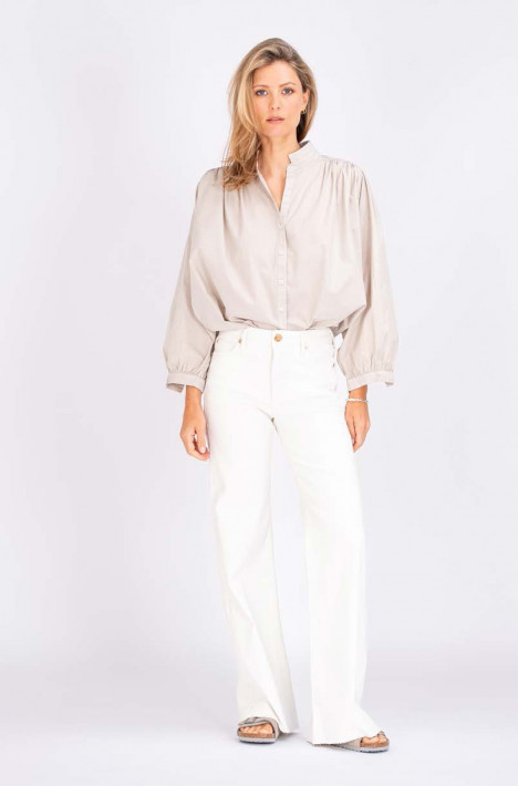 True Religion Jeans MIJA FLARED - white