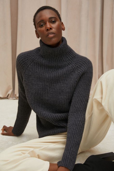 Drykorn Pullover Arwen - anthra