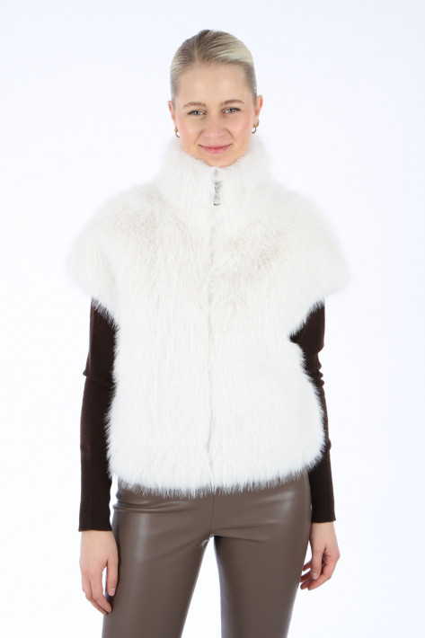 Helmur Fake-Fellweste OSLO - artic/offwhite