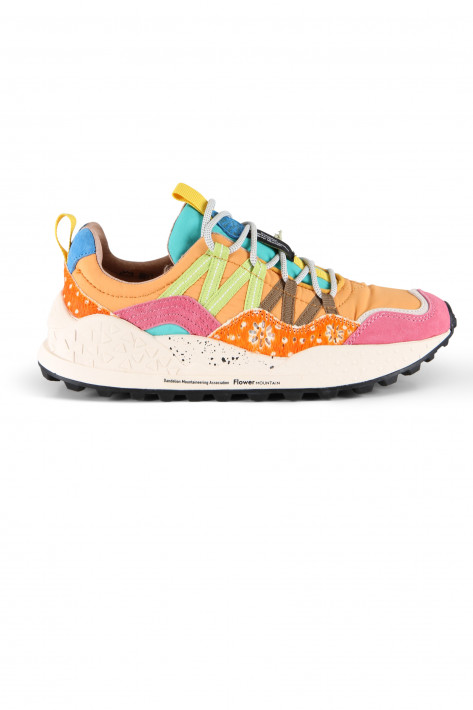 Flower Mountain Sneaker WASHI - coral/orange