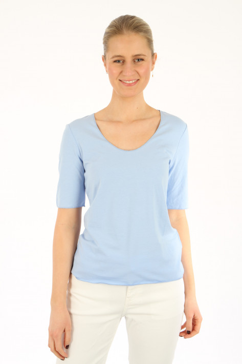 Oui T-Shirt - powder blue