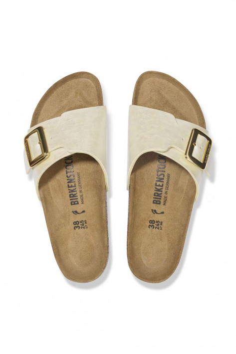 Birkenstock Catalina Cushion Buckle - graceful pearl white