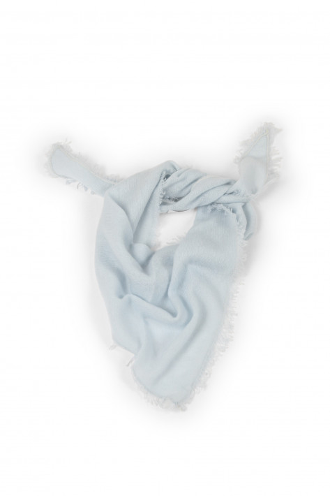 ROMY Cashmere-Dreieckstuch SITARA - baby blue