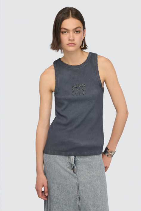 Semicouture Logo-Top - blue