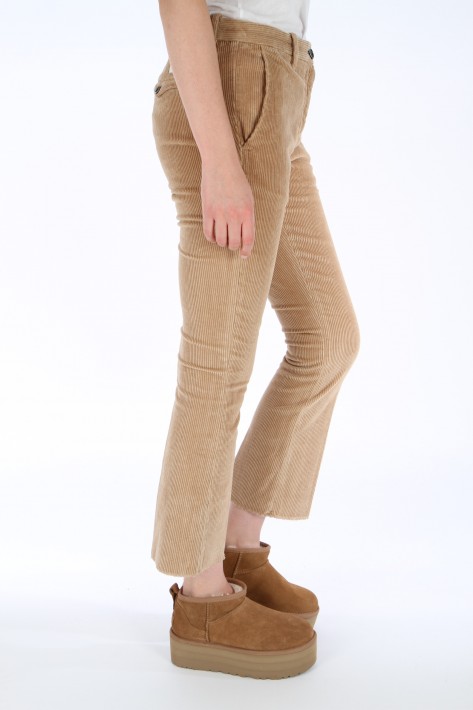 Nine in the morning Cordhose Rome trumpet - beige