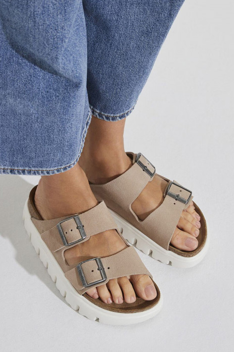 Birkenstock Papillio Arizona Pap Chunky - warm sand