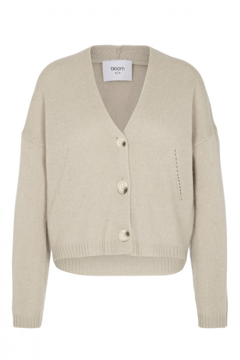 Bloom Cashmere-Cardigan - taupe