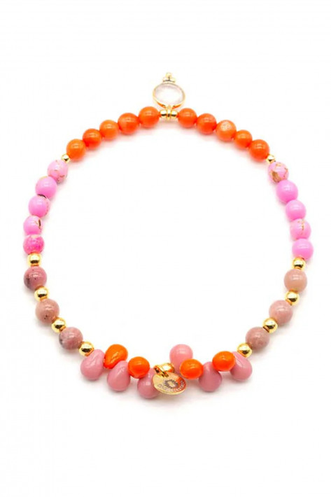 Schmückstück Armband DROPS - pink