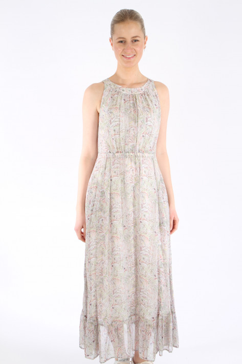 Hemisphere Maxi-Kleid PERUMI - green/white/grey