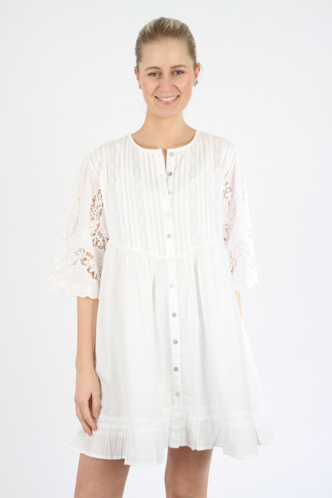 Flowers for friends Lace Dress - white