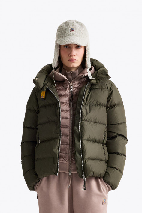 Parajumpers Hooded Down Jacket Jinny - taggia olive