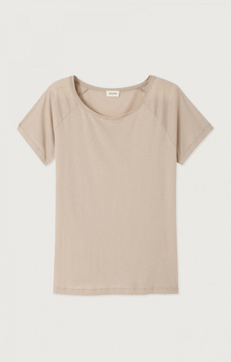 American Vintage T-Shirt Laloom - praline