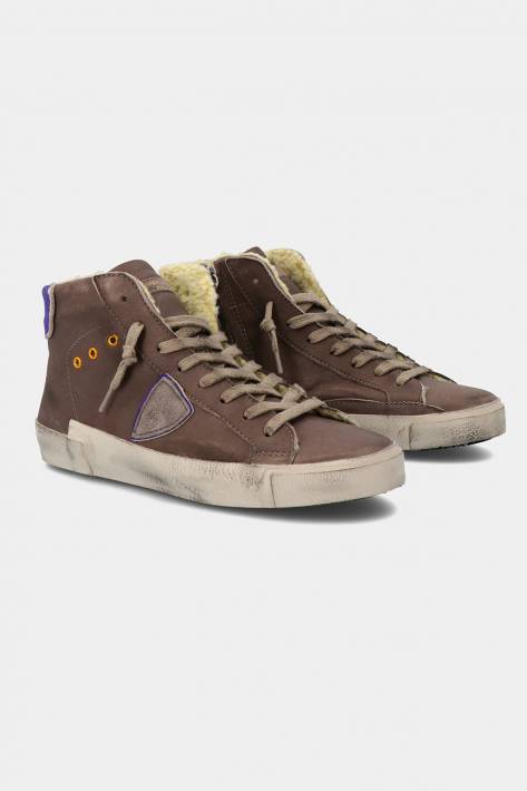 Philippe Model Sneaker PRSX High West - taupe/lilac