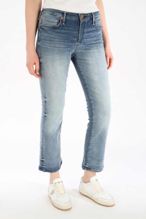 True Religion Jeans Halle Kick Flare - lightblue