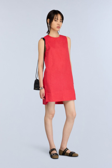 Semicouture Etui-Kleid - red