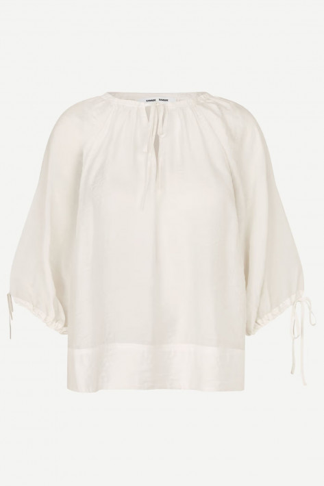 Samsoe & Samsoe Blusenshirt SAMATERAN - Egret/creme