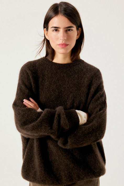 American Vintage Pullover one size VITOW - coffee mel / brown