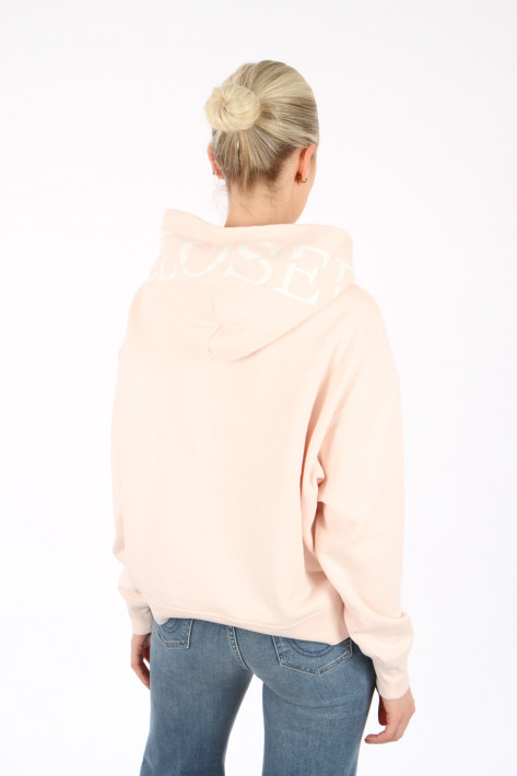 Closed Logo-Hoodie - blush pink