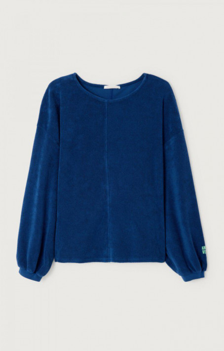 American Vintage Sweat T-Shirt FUXOW - astral blue