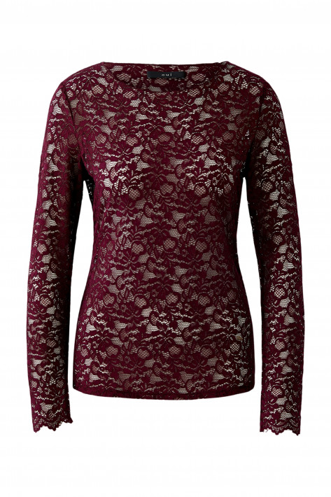 Oui Spitzen-Longsleeve - bramble berry