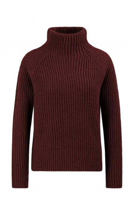 Drykorn Rollkragenpullover ARWEN - burgunder rot