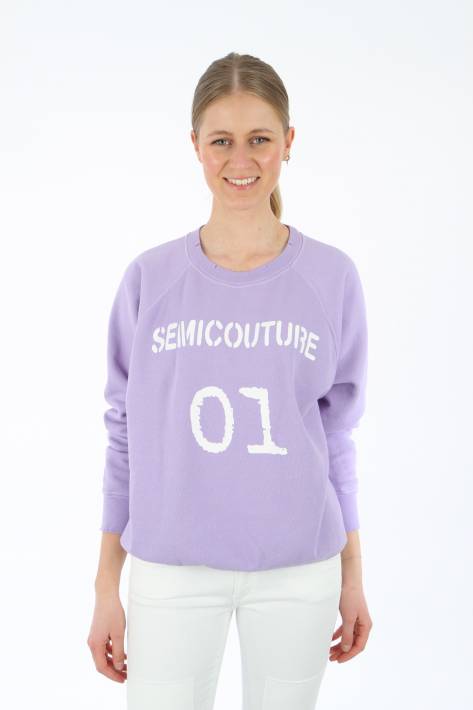 Semicouture Sweat - lilac