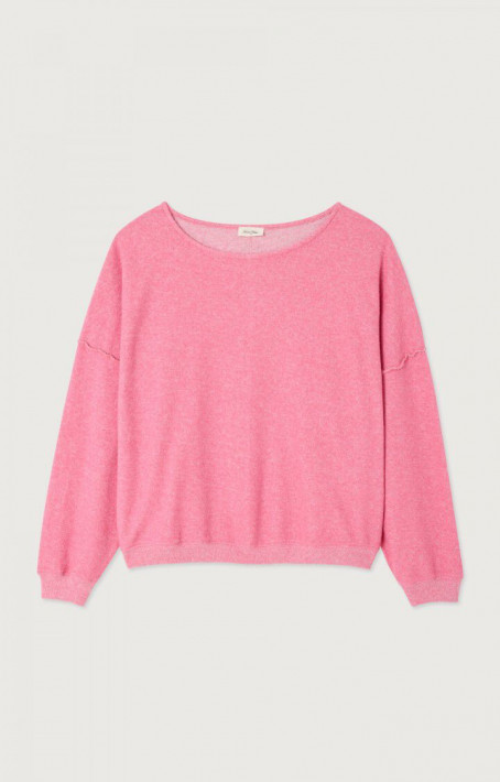 American Vintage Frottee-Sweat Cluway - romance mel/darkrose