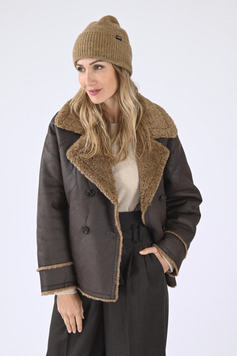 Oakwood Jacke Edwin - dark brown