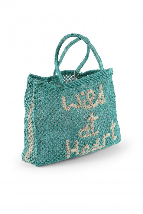 The Jacksons Tasche Large Wild at heart - aqua/nature