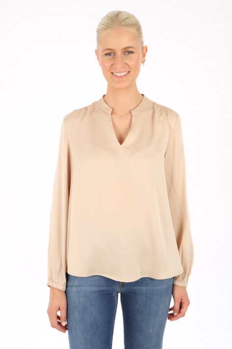 Hemisphere Seidenbluse Hira - caramel