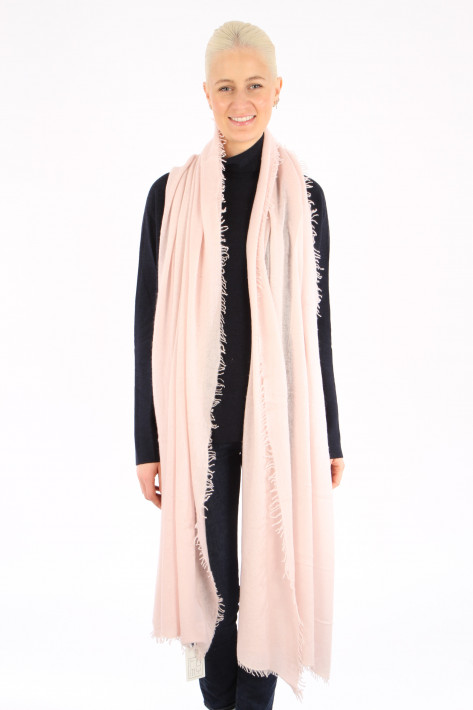 ROMY Cashmere Schal TIBET - soff rose