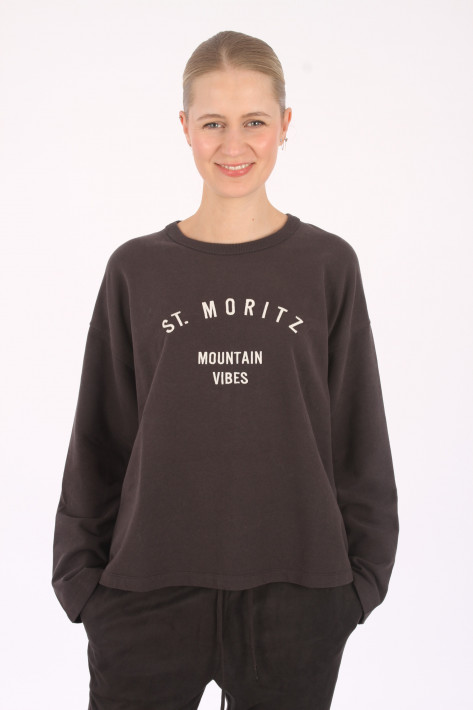 Juvia Fleece Sweater Arianna - anthra