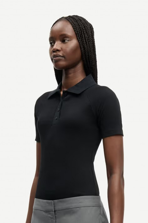 Samsoe & Samsoe Polo SAALEXO - black