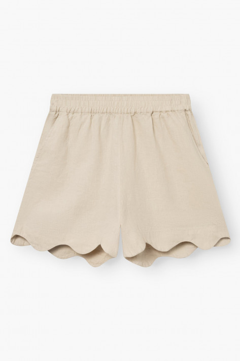 SoSue Leinenshorts WAVE - beige